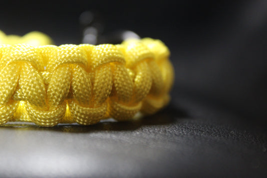 Yellow Paracord Bracelet